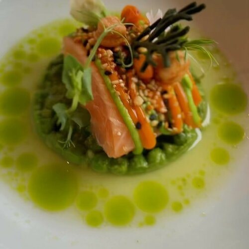 🌾🍷 SIX HANDS DINNER 🍽️⭐️.......#luxusmenü #wein #kulinarik #dinner #resortspa #sylturlaub #spahotel...