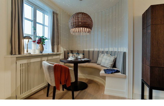 Senior Suite Eckcouch Severin*s Resort & Spa Hotel auf Sylt