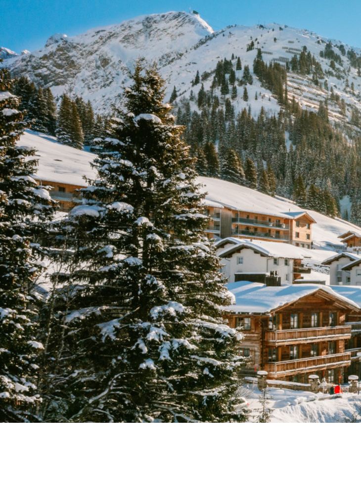 Panoramic view of Lech – The Alpine Retreat