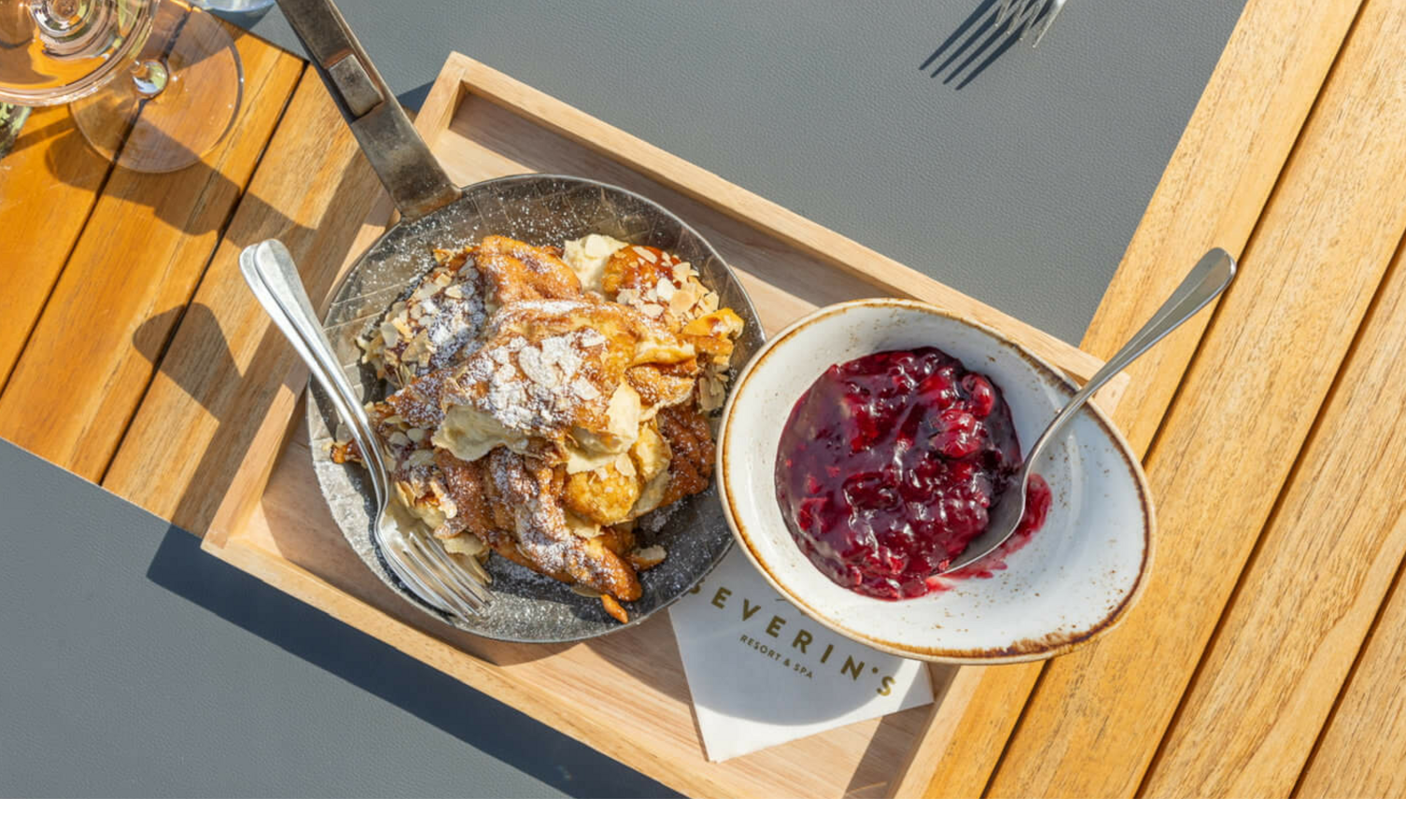 Terrasse des Restaurants Hoog auf Sylt