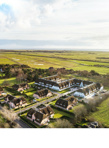 Bird's-eye view Severin*s Resort & Spa luxus hotel Sylt